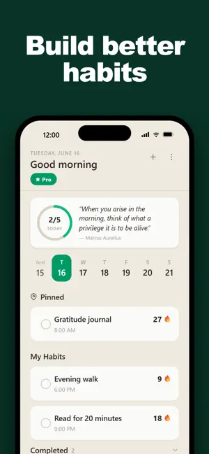 Marcus AI: Habit Tracker screenshot 2