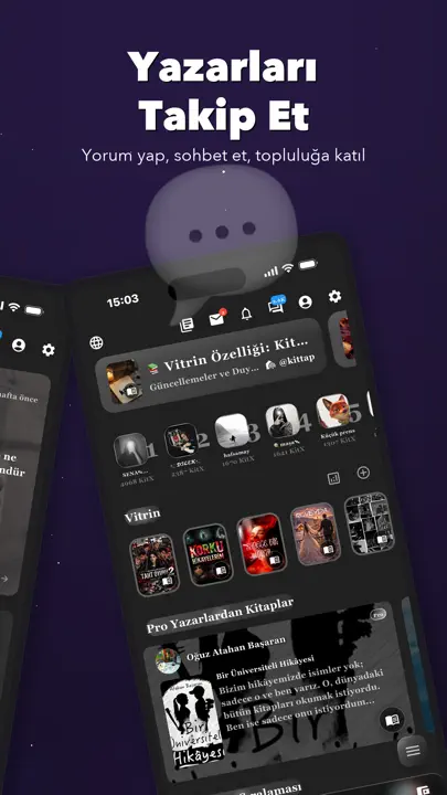 Kittap: Kitap Oku & Hikaye Yaz iPhone Ekran Görüntüsü 4