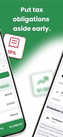 Sole Trader Invoice Split Tool screenshot
