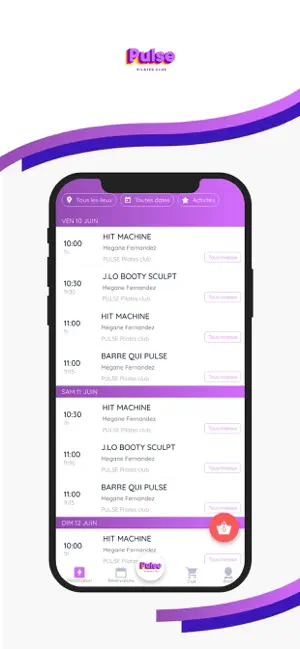 Pulse Pilates Club screenshot 1