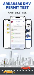 Arkansas DMV Drivers Test Prep screenshot #1 for iPhone