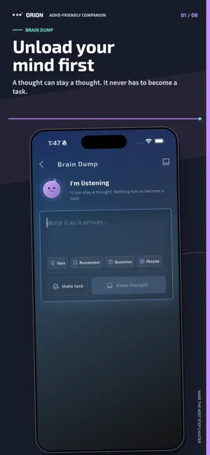Orion: ADHD Companion screenshot 1
