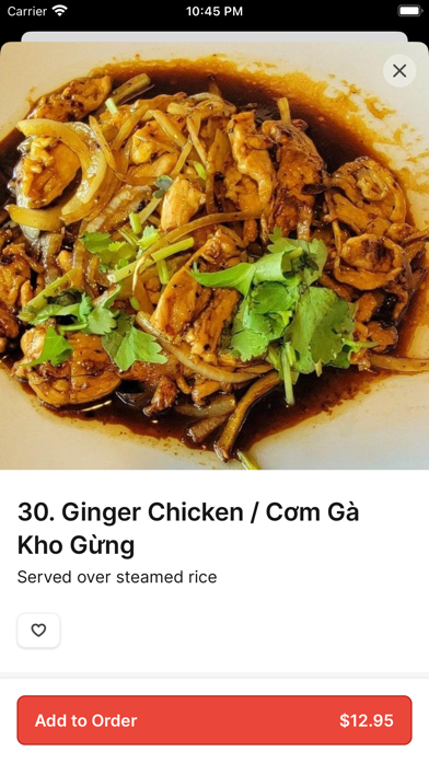 Pho Cali To Go iPhone screenshot 3 - Food & Drink app