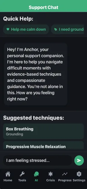 Anchor - PTSD Support screenshot 3