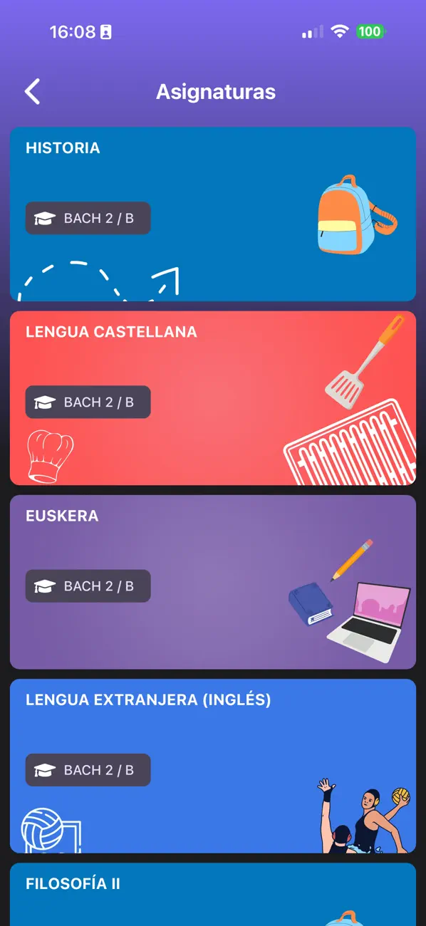 Screenshot #2 pour Inika Ikasleak/Alumnos