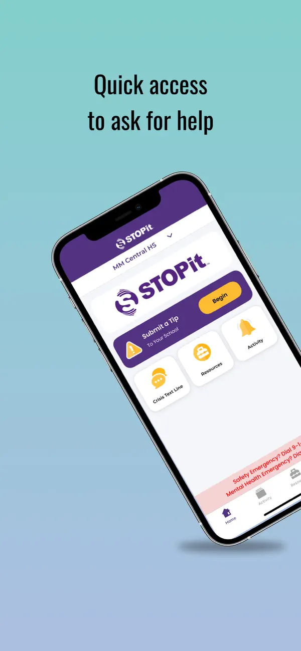 Screenshot #1 pour STOPit App