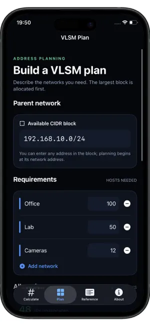 Subnet CIDR Pro screenshot 1