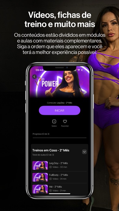 Go Power iPhone screenshot 2 - Health & Fitness app