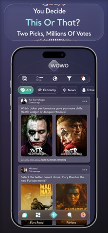 Wowo: Social Polls Screenshot 7 of 10