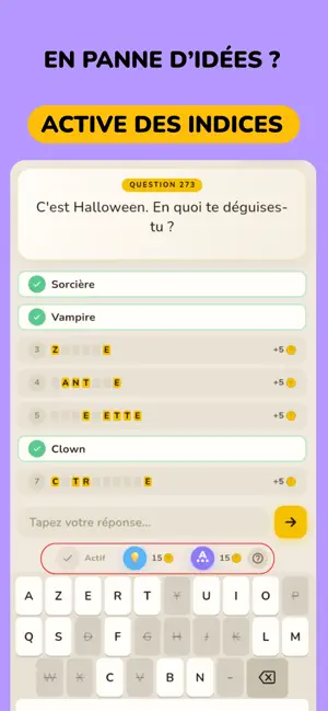 Topi: QUIZ 1 thème 7 réponses screenshot 3