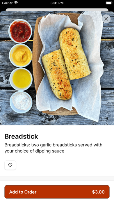 The Tomato Pizza iPhone screenshot 4 - Food & Drink app