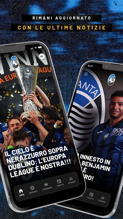 Screenshot #3 pour Atalanta BC Official App
