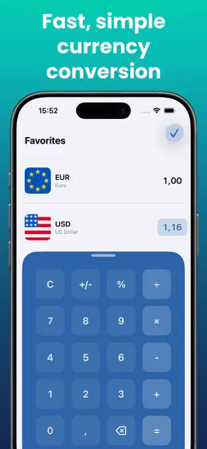Quanta: Currency Converter screenshot 1