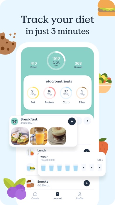 Foodvisor - Nutrition & Diet Screenshot