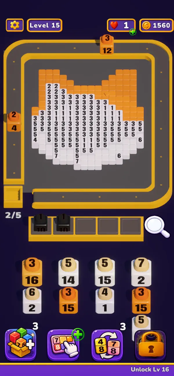 Screenshot #2 pour Pixel Color Fill By Number