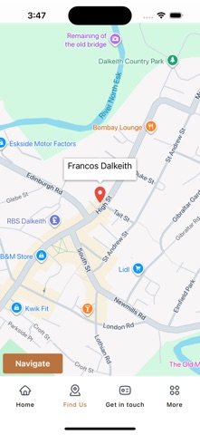 Francos Takeaway Screenshot 2 of 4