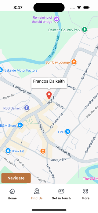 Francos Takeaway Screenshot 2 of 4