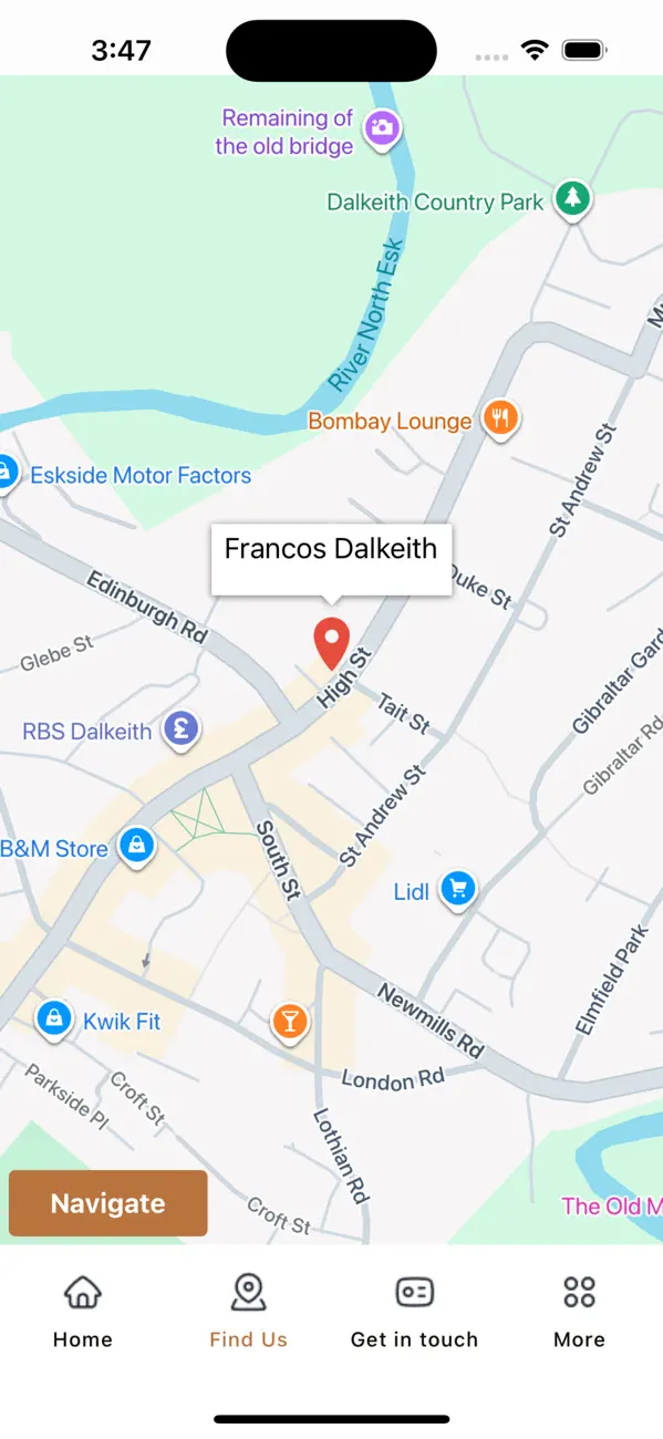 Screenshot #2 pour Francos Takeaway