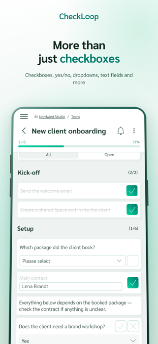 CheckLoop: Reusable Checklists Screenshot 1 of 8