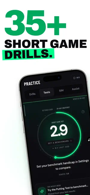 Golf Practice: Scoring Zone screenshot 1