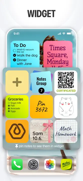 Sticky Notes & Color Widget: Screenshot 6 von 9