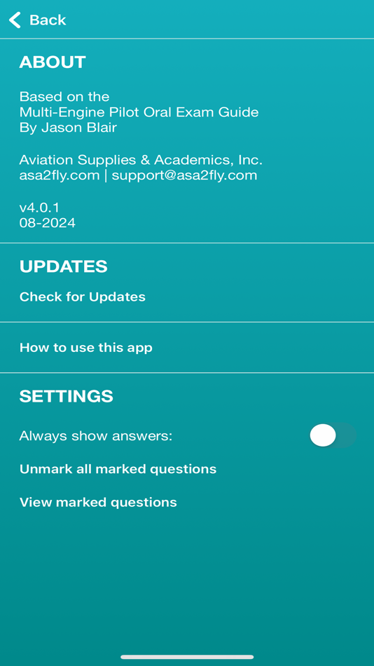 #2. Multi-Engine Pilot Checkride (iOS) Podle: ASA
