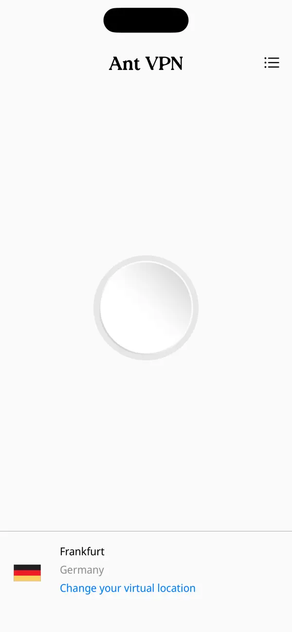 Screenshot #1 pour Ant VPN