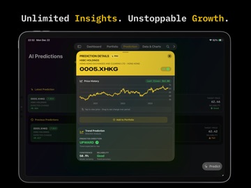 TradingGenie - AI predictions iPad screenshot