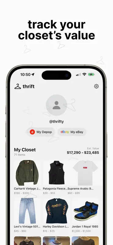 Thrift - Find & Scan screenshot 4 of 5
