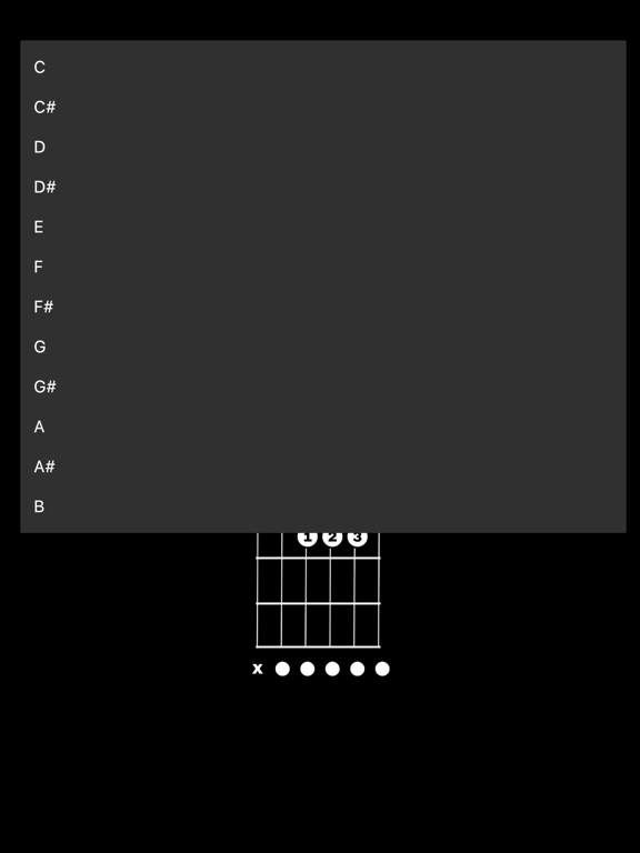 Screenshot #5 pour Guitar Chords Mobile