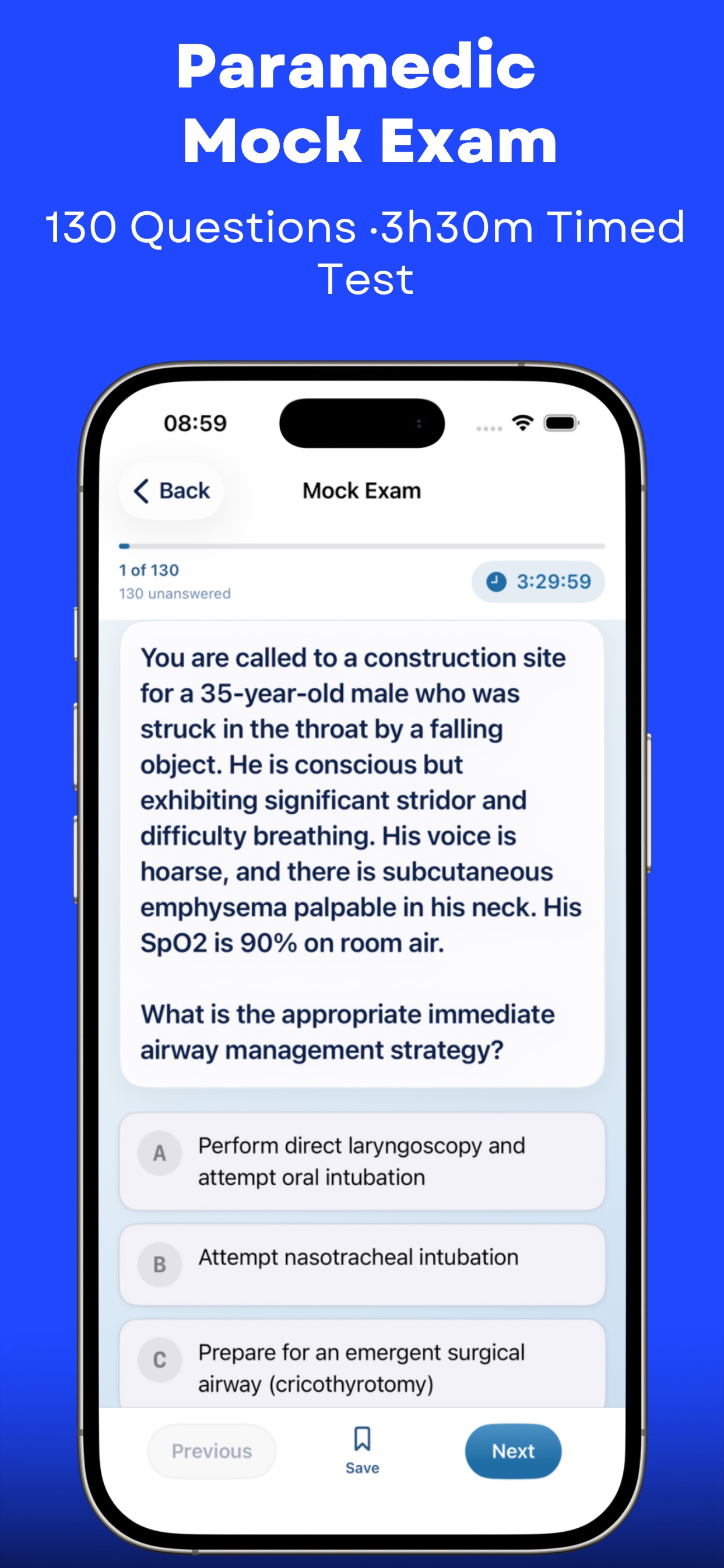 Screenshot 7 of Paramedic Exam Prep 2026 EMS