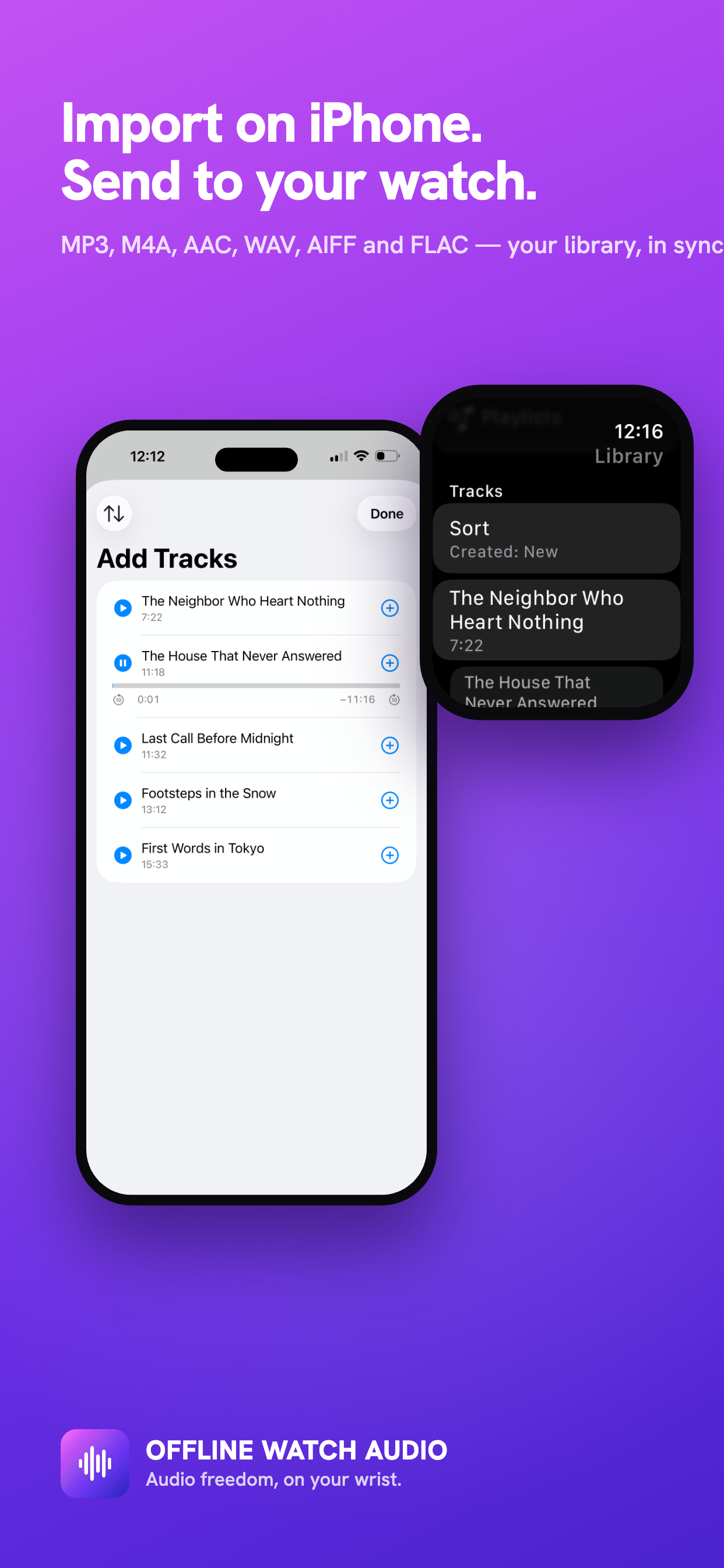 Offline Watch Audio Player screenshot 3