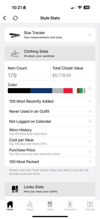 Screenshot 5 von 6 zu Stylebook Men