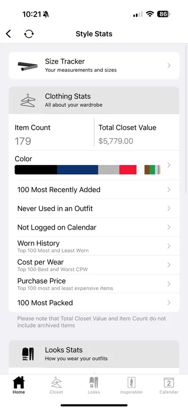 Stylebook Men screenshot 5 of 10