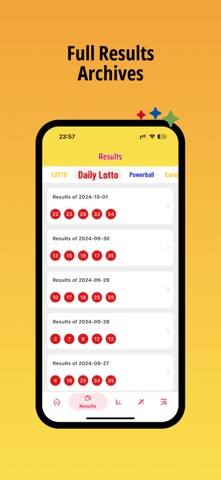 South Africa National Lottery iPhone screenshot 7