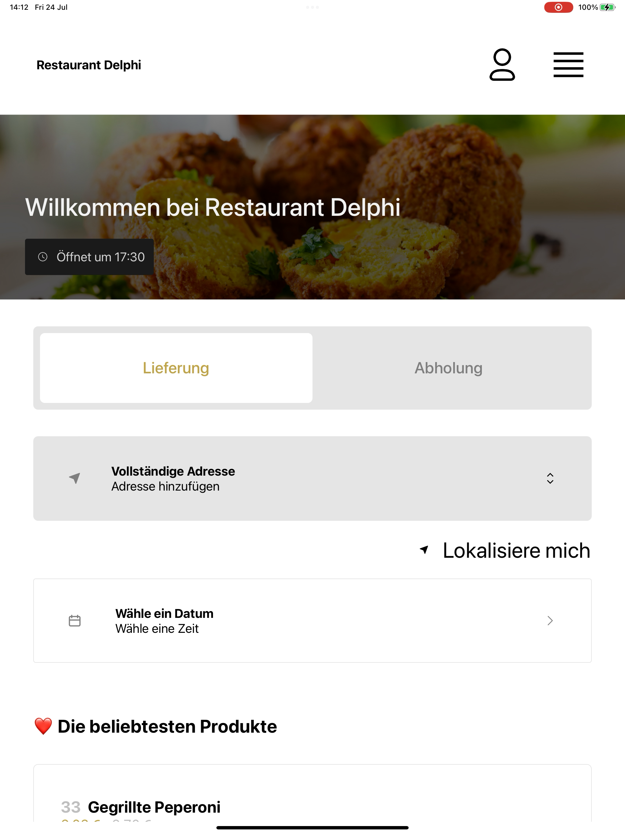 Restaurant Delphi screenshot 14