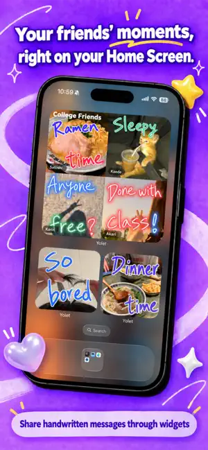 Yolet: Photo & Doodle Widgets screenshot 1