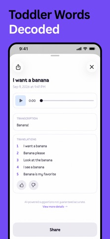 ToddlerTalk - Tot Translator Screenshot 1 of 4