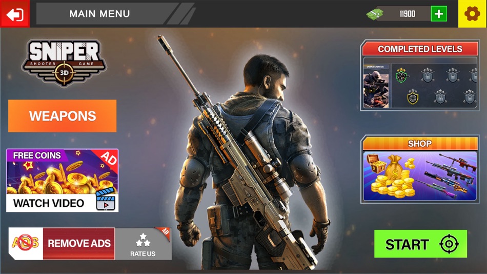 Sniper 3D - Gun Shooting Games - 2 - (iOS)