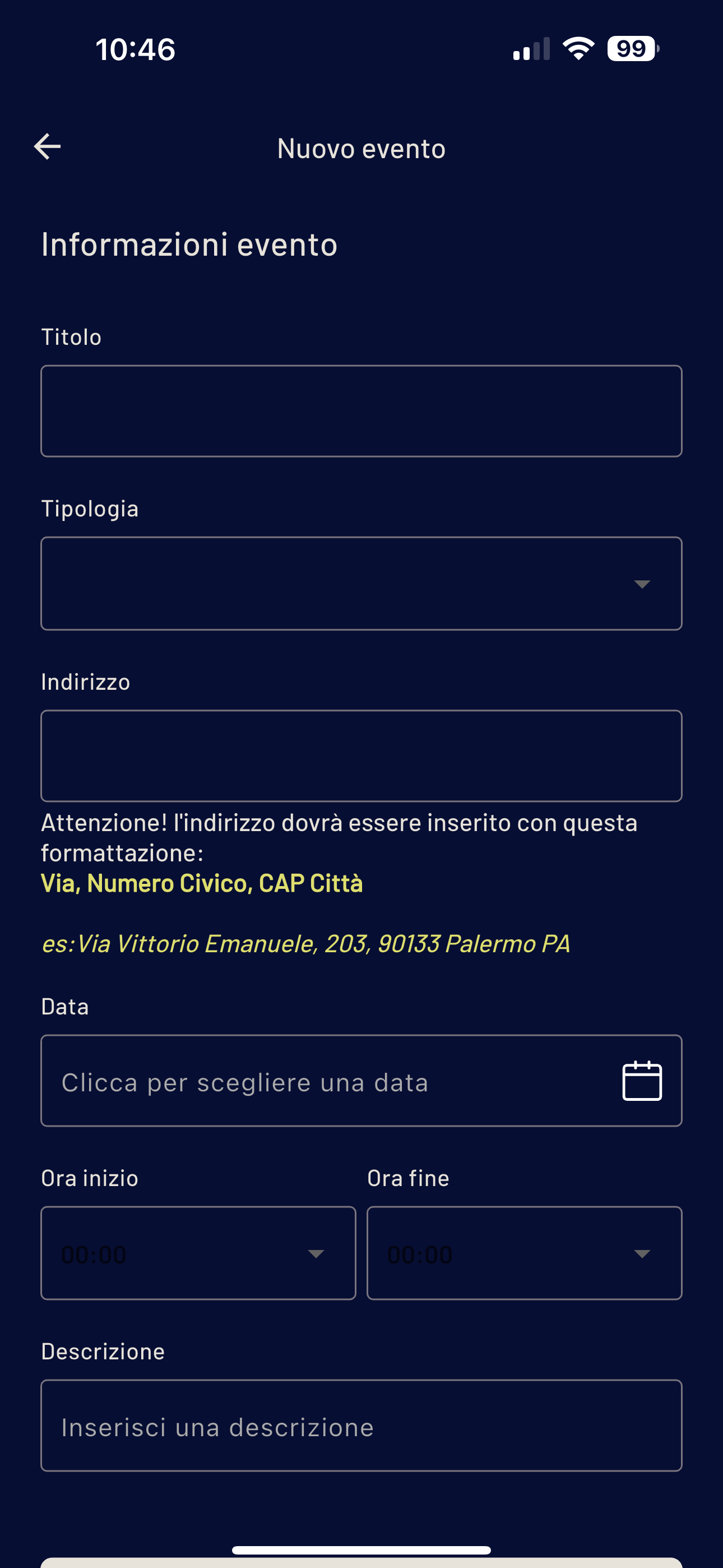 Eventi X Te screenshot 7