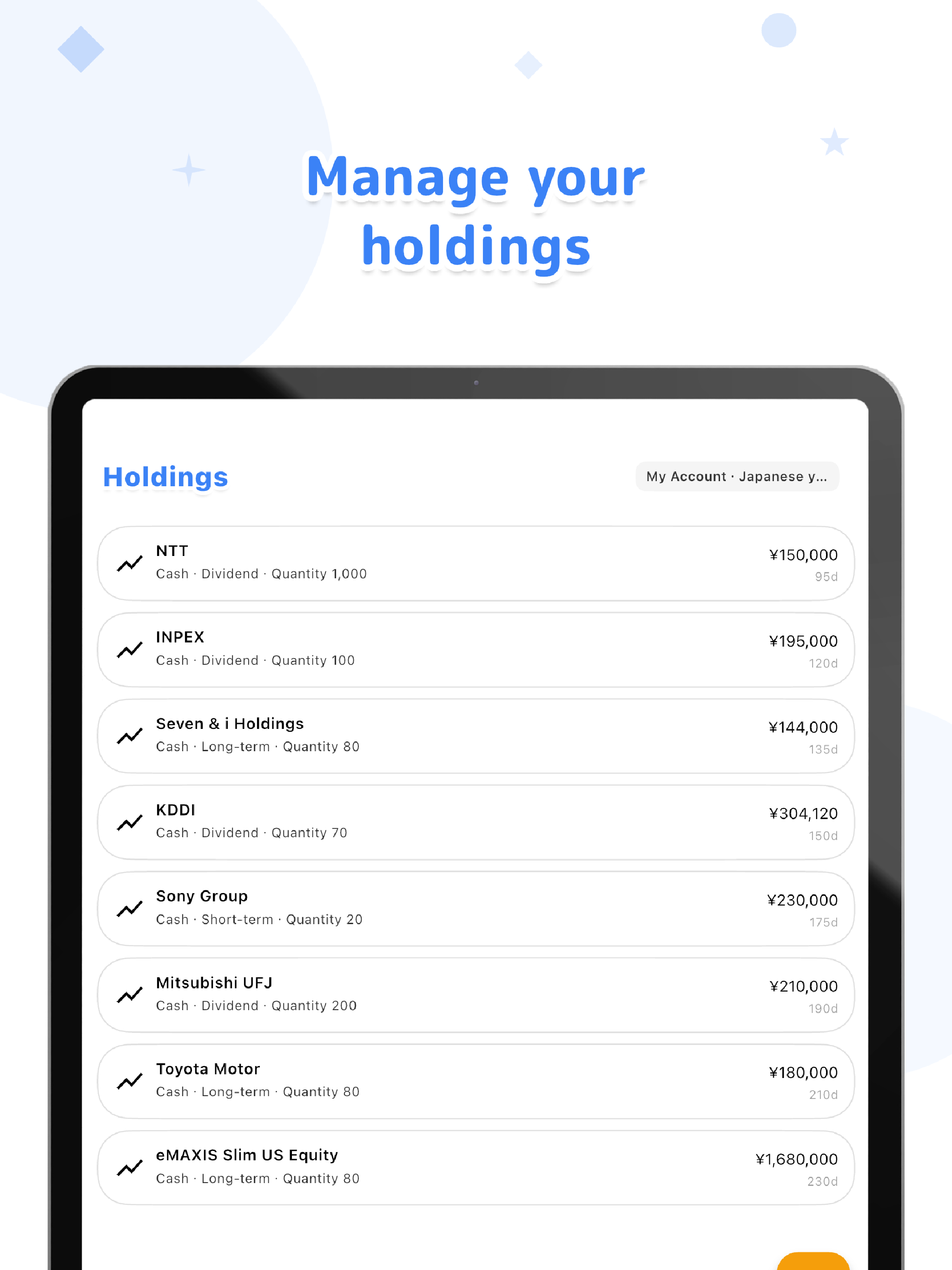 LiteFolio - Stocks & Dividends screenshot 10