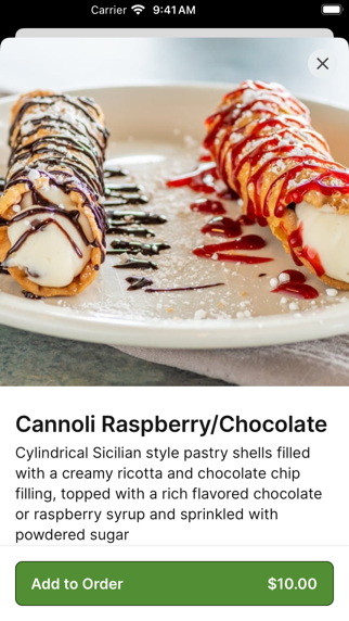 Cerello's Pizza, Wine Cafe iPhone screenshot 3 - Food & Drink app