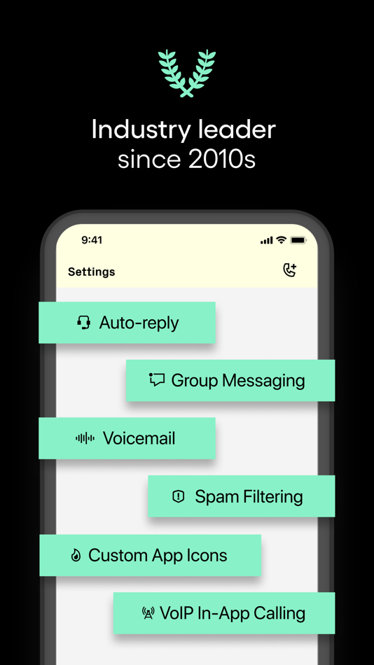 #3. Burner: Second Phone Number (iOS) 由: Ad Hoc Labs, Inc