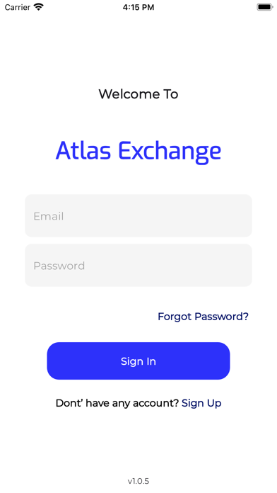 Atlas Exchange Screenshot