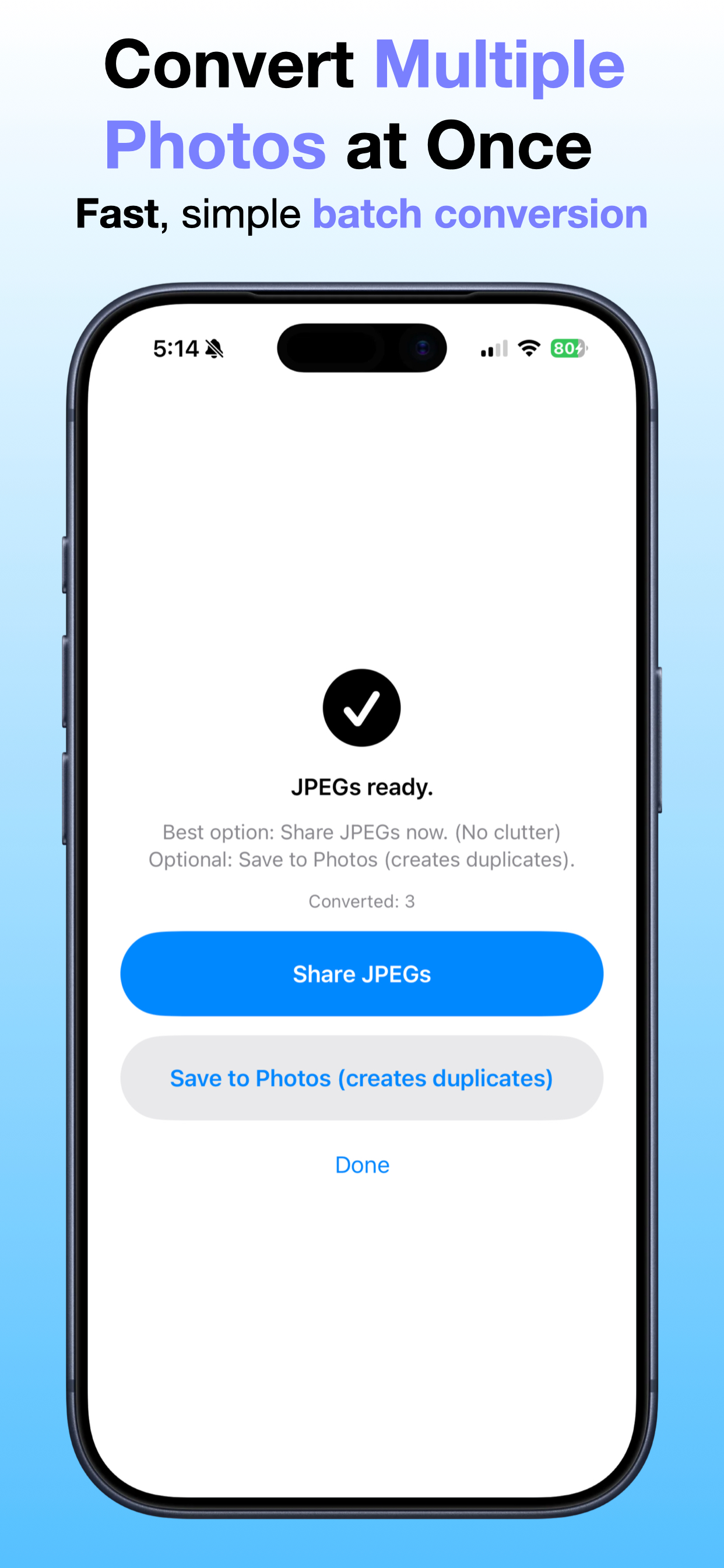 HEIC to JPG: Photo Converter