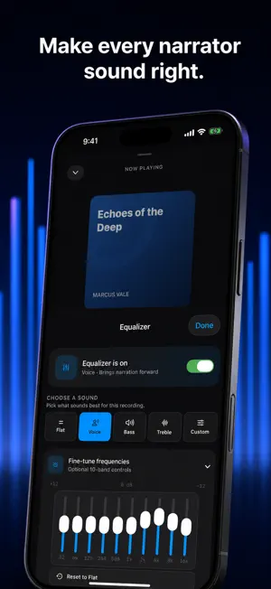 Sine: Audiobook Player MP3/M4B screenshot 4
