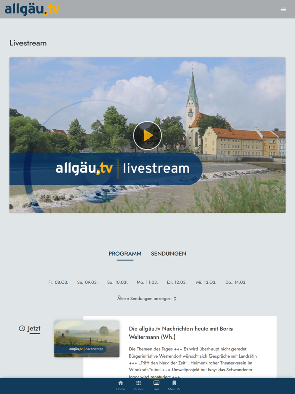 Screenshot #5 pour allgäu.tv
