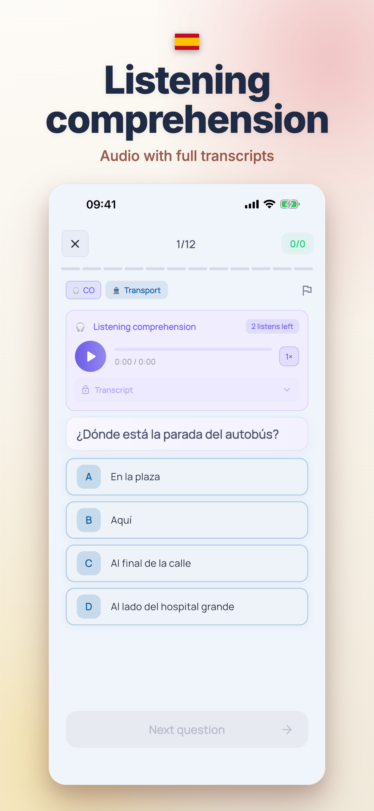PrepaEspaña: DELE A1–C2 screenshot 3