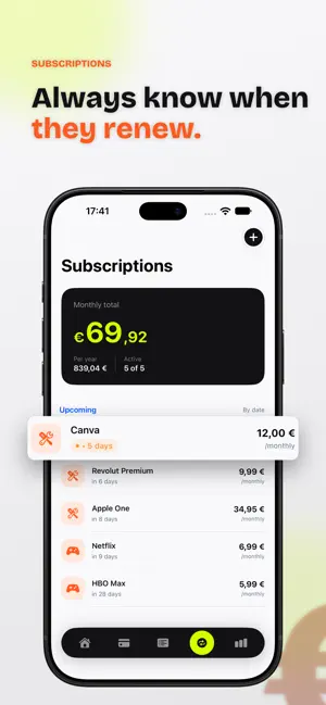 Flowy | Gestione spese screenshot 4