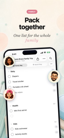 打包清单 – Pack, Repeat screenshot